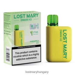 elveszett mary dm600 x2 eldobható vape ananász jég 82D8JT204 -LOST MARY Flavours Ranked