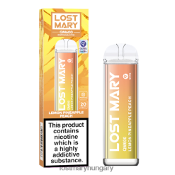 elveszett mary qm600 eldobható vape citromos ananász őszibarack 82D8JT163 -LOST MARY Flavours