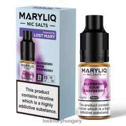 elveszett maryliq nic sók - 10ml áfonyás savanyú málna 82D8JT207 -LOST MARY Vape Price