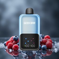 GEEK BAR 2GO 20ml 50000 Puffs Két Sorozat Eldobható E-pipa Áfonya Málna Jég
