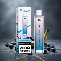Hayati Pro Max 4000 Dohányzás Újrahasznosítható E-vape Áfonya Banán