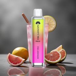Hayati Pro Max 4000 Puffs Egyszerhasználatos E-pipa 1400mAh Akkumulátorral Pink Limonádé
