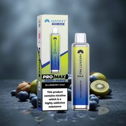 Hayati Pro Max 4000 Puffs Egyszerhasználatos E-vapor Áfonya-Kivi