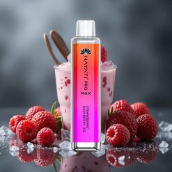 Hayati Pro Max 4000 Puffs Újratölthető E-szigaret Eper Málna Jég