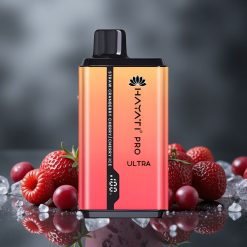Hayati Pro Ultra 15000 Puffs + 850mAh Epeper Málna Áfonya Cseresznye-Jeges Cseresznye
