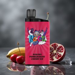 IGET Bar 3500 Puffs Egyszerhasználatos E-pára Banán Gránátalma Cseresznye Jég