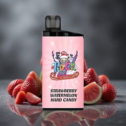 IGET Bar 3500 Puffs Egyszerhasználatos Vape Eper-Görögdinnye Kemény Cukorka (1400 mAh)