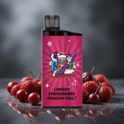 IGET Bar 3500 Puffs Megújuló Vape Cseresznye Eper Pitaya (1400 mAh)