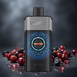 IGET ONE 12000 Puffs Egyszerhasználatos E-pipa (12000 Puffs Normál Mód) Feketemálna Cseresznye Gránátalma