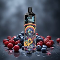 JNR Alien 10000 Puffs 850mAh Akkumulátor E-liquid Áfonya Cseresznye Áfonya