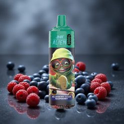 JNR Alien 10000 Puffs 850mAh Akkumulátor Kékáfonya-Savanyú Málna