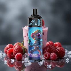 JNR Alien 10000 Puffs 850mAh Epefogyasztható Eper Málna Cseresznye Jég