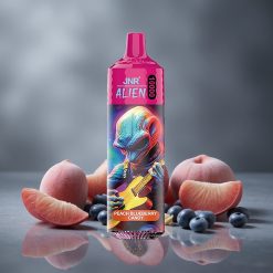 JNR Alien 10000 Puffs Barackkék Candy (850mAh, RGB LED)