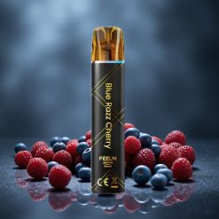 JNR Black&Golden 800 Puffs 2% Nikotin Eldobható Vape Kék Málna Cseresznye