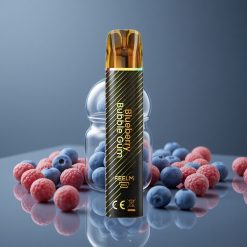 JNR Black&Golden 800 Puffs Eldobható Vape Kékbogyó Buborékrágó