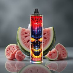JNR Calavera 11000 Puffs Egyhasználatos Vape Gombócnyomó görögdinnye