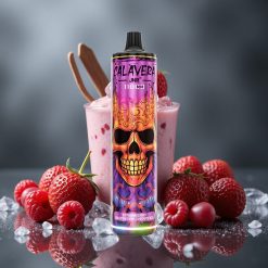 JNR Calavera 11000 Puffs Egyszerhasználatos Vape Eper Málna Cseresznye Jég 21ml