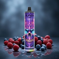 JNR Calavera 11000 Puffs Egyszerhasználatos Vape Kék Málna Cseresznye