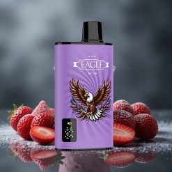 JNR EAGLE Smart 23000 Puffs Egyszerhasználatos Vape Eper Jég Digitális Kijelző