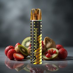 JNR Fekete&Arany 800 Puffs Egyszerhasználatos Vape Eper-Kivi
