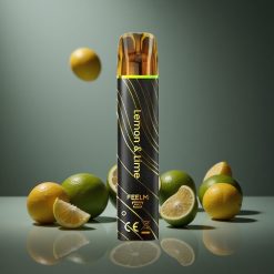 JNR Fekete&Arany 800 Puffs Eldobható Vape Citrom&Lime