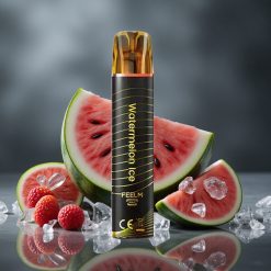 JNR Fekete&Arany 800 Puffs Eldobható Vape Görögdinnye Jég