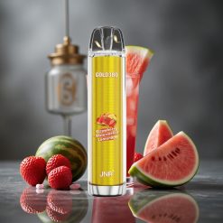 JNR Gold380 6000 Puffs Egyszerhasználatos Vape Eper Görögdinnye Limonádé