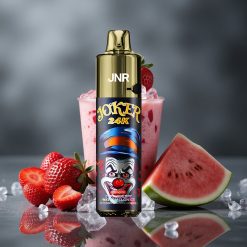 JNR Joker 24K Puffs 800mAh Akku és Eper Dinnye Jég Eldobható Vape
