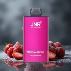JNR Mega Box 25000 Puffs Egyszerhasználatos E-pipetta Eper Jég