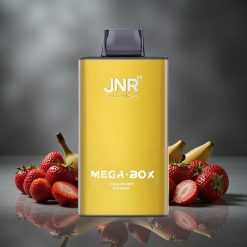 JNR Mega Box 25000 Puffs Egyszerhasználatos Vape Eper Banán