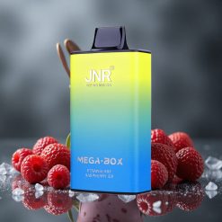 JNR Mega Box 25000 Puffs Eldobható Vape Eper Málna Jég