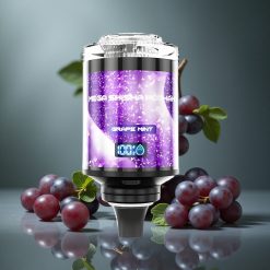 JNR Mega Shisha Hookah Asztali Kompatibilitás 100K Puffs Szőlő Menta