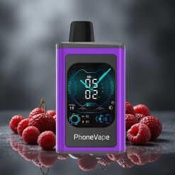 JNR PhoneVape 30000 szippantás Tölthető E-szigaretta Cseresznye Eper Málna