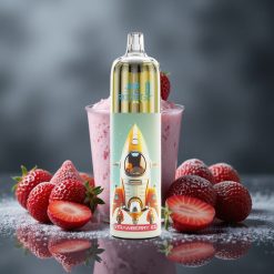 JNR Rocket-X 12400 Puffs Állítható Légáramlású Egomó Strawberry Ice