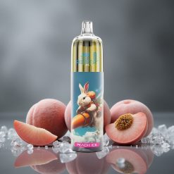 JNR Rocket-X 12400 Puffs Egyszerhasználatos Vape Beállítható Légáramlással és Barackjég