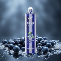 JNR Shisha Hookah 12000 Puffs (24ml) Eldobható E-vapor Áfonya Jég