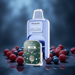 JNR VapeWatch 30000 Puffs Dual Mesh Coil Kék Áfonya Jég
