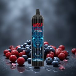 JNR Wolf Niplo 10000 Puffs 20mL E-folyadék Áfonya Cseresznye Vámpirnáfonya