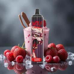 JNR Wolf Niplo 10000 Puffs (20ml) Eper Málna Cseresznye Jég
