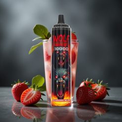 JNR Wolf Niplo 10000 Puffs (20ml) Eper Mojito