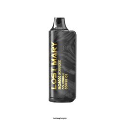 LOST MARY mo5000 fekete arany eldobható 10ml 82P0DH2 - LOST MARY Vape kolumbiai kávé